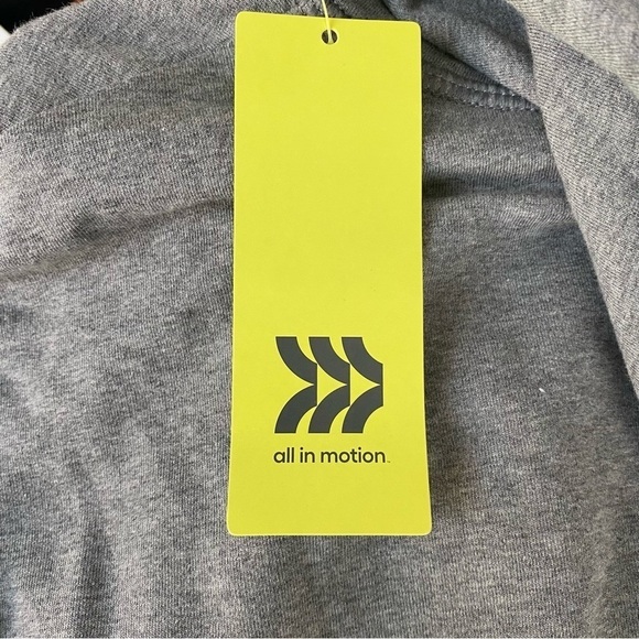 Women's Plus Size French Terry Hooded Sweatshirt - All in Motion Gray Size 4X - Picture 4 of 9